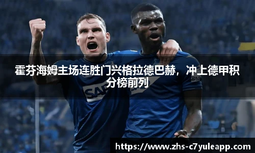霍芬海姆主场连胜门兴格拉德巴赫，冲上德甲积分榜前列